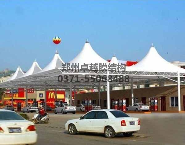 加油站膜結構頂棚設實(shí)例二