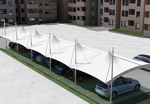 膜結構車(chē)棚的一平方的<font color='red'>價(jià)格</font>是多少