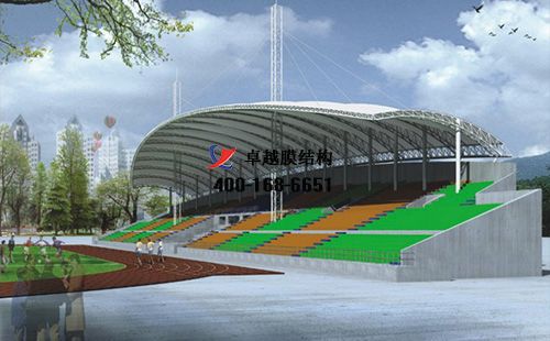 邵陽市膜結(jié)構(gòu)看臺(tái)【邵陽學(xué)院等】設(shè)計(jì)施工案例