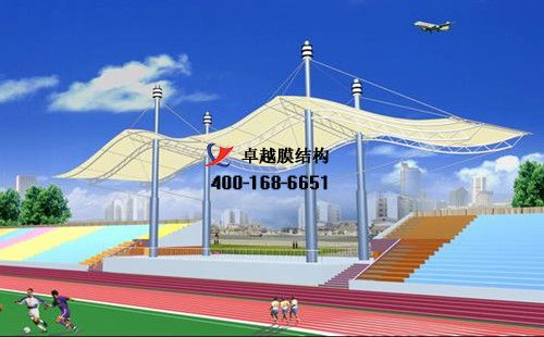 孝感膜結(jié)構(gòu)看臺/觀景臺【孝感舒氏集團(tuán)有限公司等】設(shè)計(jì)施工案例