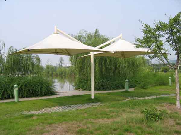 莆田<font color='red'>張拉膜結(jié)構(gòu)</font>景觀小品【案例圖片】