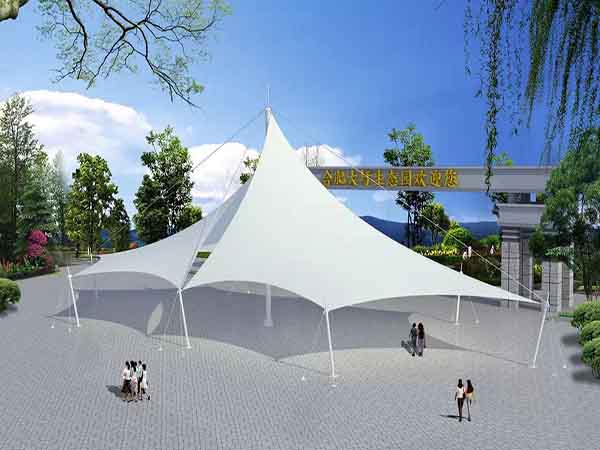 舟山<font color='red'>張拉膜結(jié)構(gòu)</font>景觀設(shè)計(jì)施工【案例圖片】