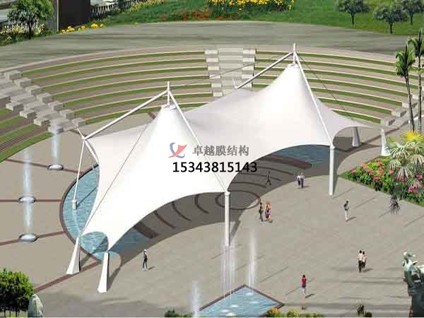 延邊朝鮮族自治州景觀<font color='red'>張拉膜結構</font>遮陽棚【生產廠家】