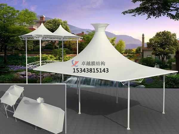 德令哈景觀<font color='red'>張拉膜結構</font>遮陽棚【生產廠家】