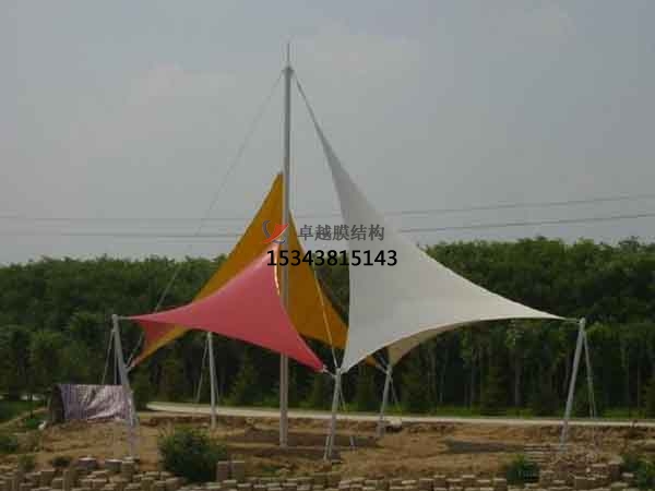 巢湖張拉膜景觀遮陽棚【生產銷售】 　　