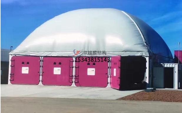 荊門(mén)充氣膜網(wǎng)球館圖片充氣膜結構場(chǎng)設計【案例圖片】