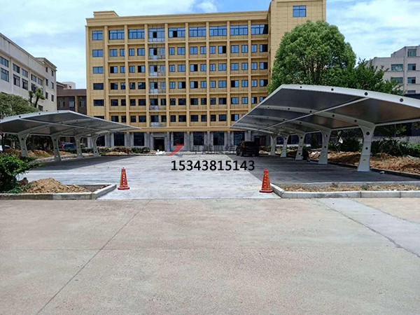 阿勒泰充電樁膜結(jié)構【車棚設計】