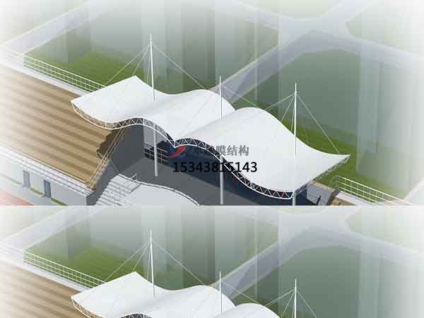 遷安膜結(jié)構看臺/舞臺/主席臺【設計施工】