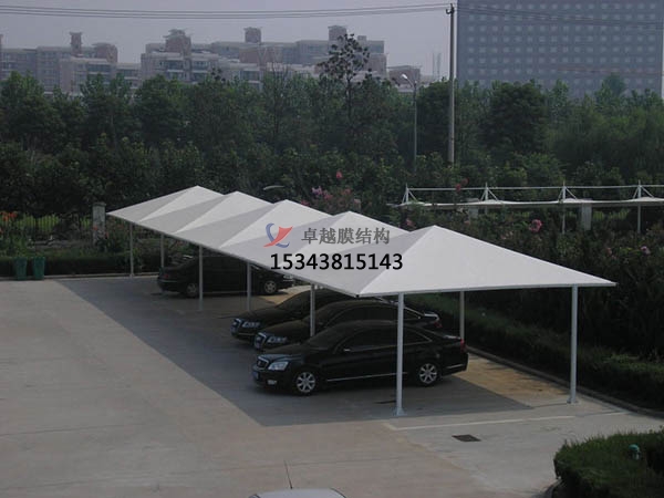 芷江膜結(jié)構停車棚【充電站雨棚】