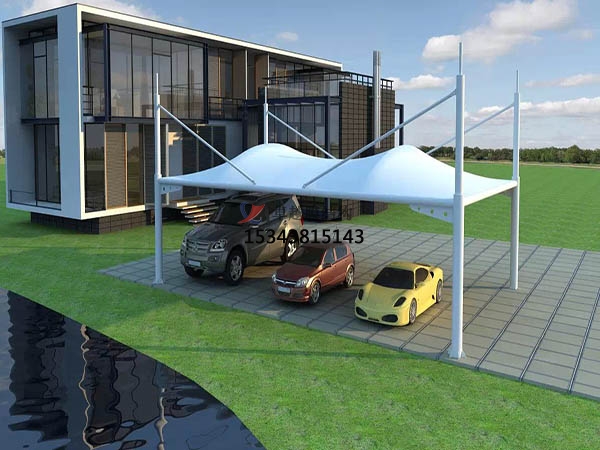 永勝膜結構停車棚【雨棚遮陽棚生產(chǎn)安裝】