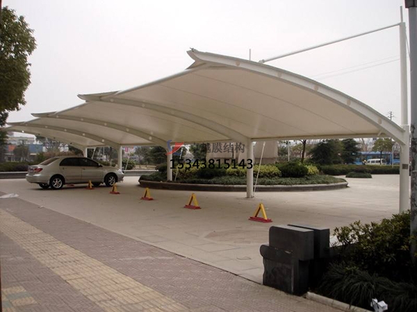 華坪膜結構停車棚【雨棚遮陽棚生產(chǎn)安裝】