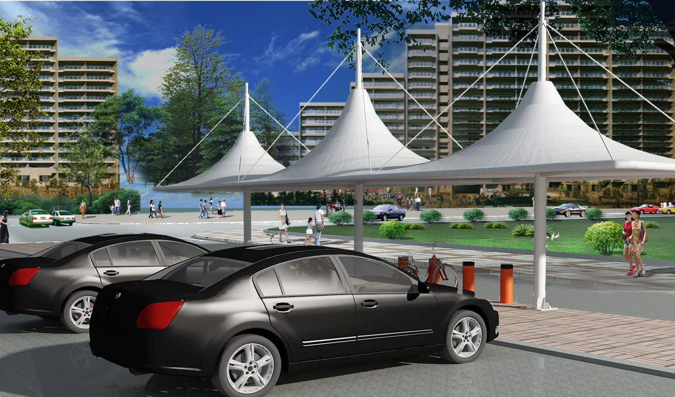 旬邑膜結(jié)構(gòu)景觀(guān)【張拉膜景觀(guān)】承包安裝價(jià)格