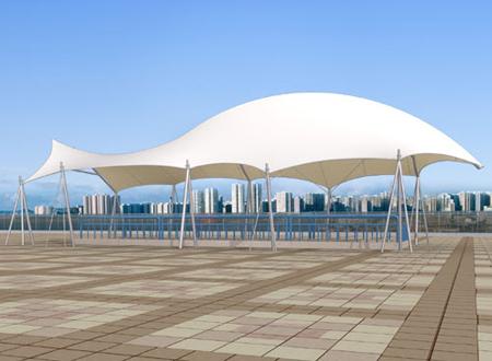 <font color='red'>膜結(jié)構(gòu)車(chē)棚</font>哪里有賣(mài)!來(lái)卓越膜結(jié)構(gòu),百款造型任你選!