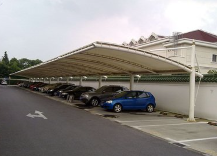 膜結(jié)構(gòu)車(chē)棚是否是精品？看清楚了，再掏錢(qián)購(gòu)買(mǎi)哦。