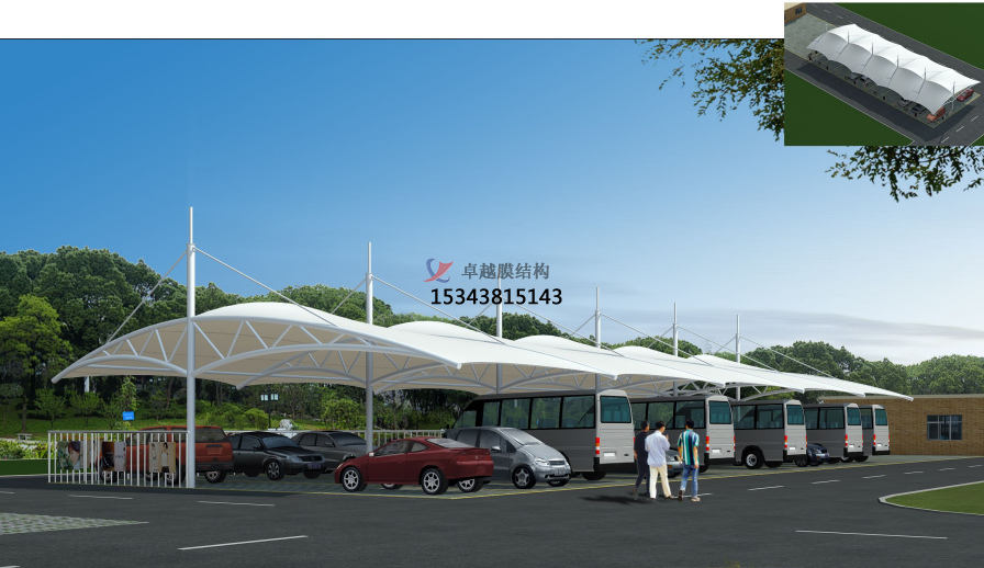 為什么膜結(jié)構(gòu)車(chē)棚隨處可見(jiàn)？