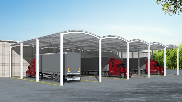 etfe<font color='red'>膜結構車(chē)棚</font>維護保養費用貴嗎？