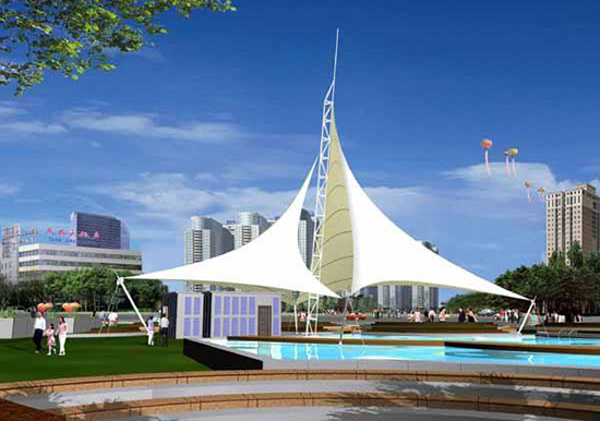 三門峽地下入口膜結(jié)構(gòu)/膜結(jié)構(gòu)頂棚/地下出入口膜結(jié)構(gòu)罩棚【質(zhì)量保證】